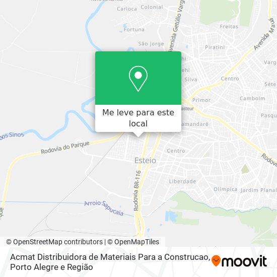 Acmat Distribuidora de Materiais Para a Construcao mapa