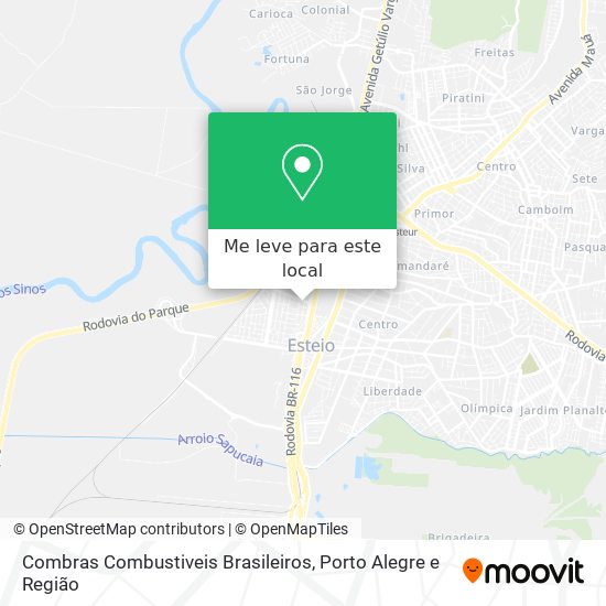 Combras Combustiveis Brasileiros mapa