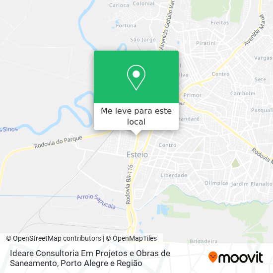 Ideare Consultoria Em Projetos e Obras de Saneamento mapa