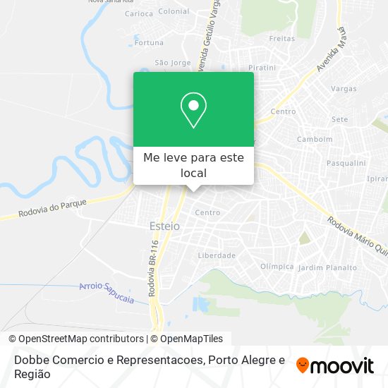 Dobbe Comercio e Representacoes mapa