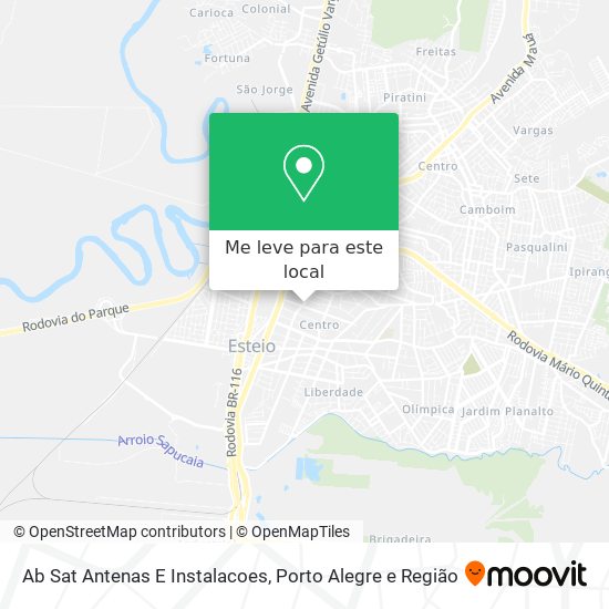 Ab Sat Antenas E Instalacoes mapa