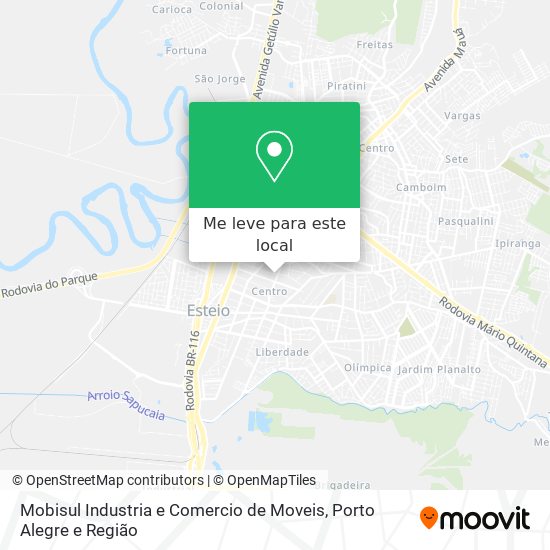 Mobisul Industria e Comercio de Moveis mapa