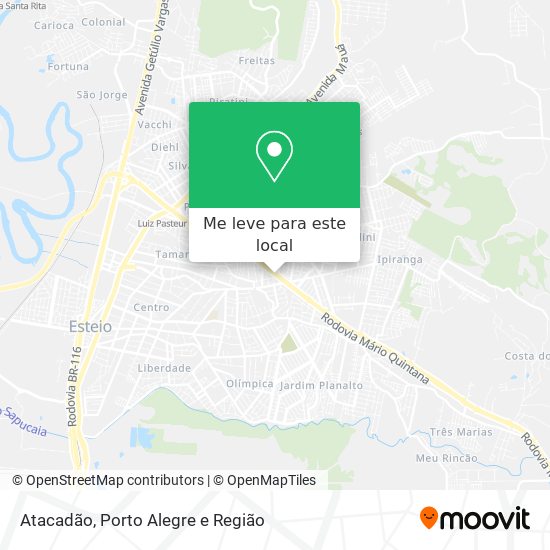 Atacadão mapa