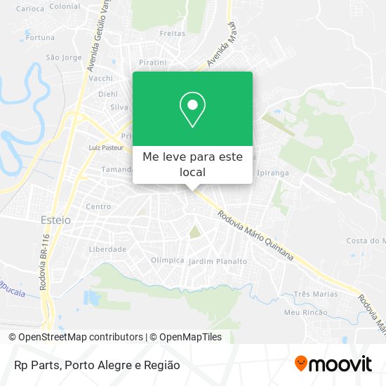 Rp Parts mapa