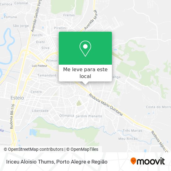 Iriceu Aloisio Thums mapa