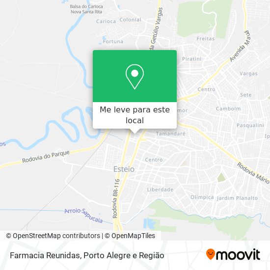 Farmacia Reunidas mapa