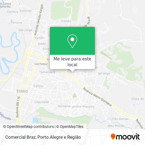 Comercial Braz mapa