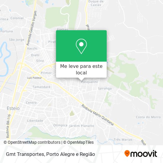 Gmt Transportes mapa