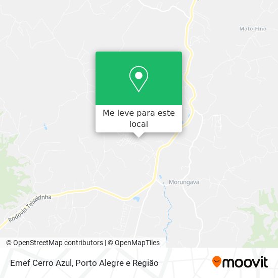 Emef Cerro Azul mapa