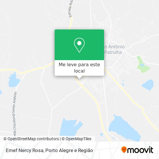 Emef Nercy Rosa mapa