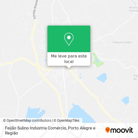 Feijão Sulino Indústria Comércio mapa