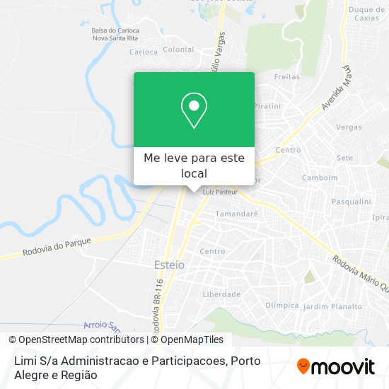 Limi S / a Administracao e Participacoes mapa