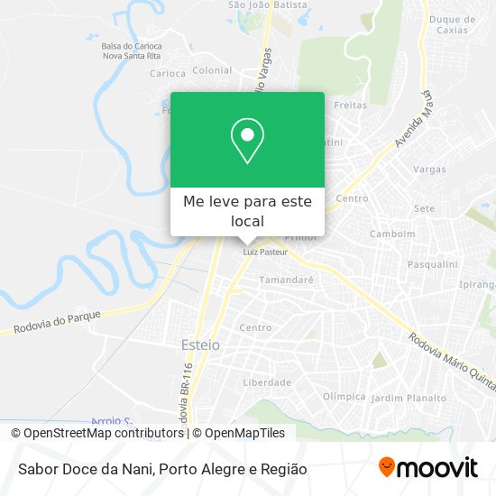 Sabor Doce da Nani mapa