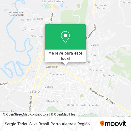 Sergio Tadeu Silva Brasil mapa