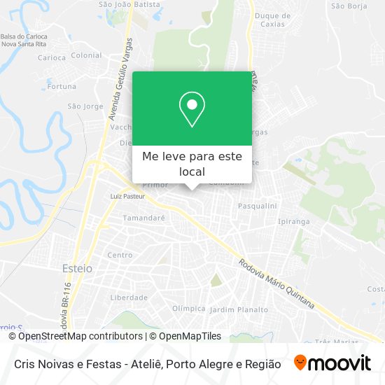 Cris Noivas e Festas - Ateliê mapa