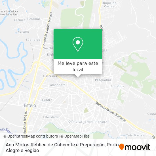 Anp Motos Retifica de Cabecote e Preparação mapa