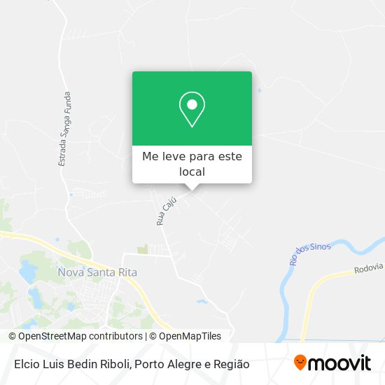 Elcio Luis Bedin Riboli mapa