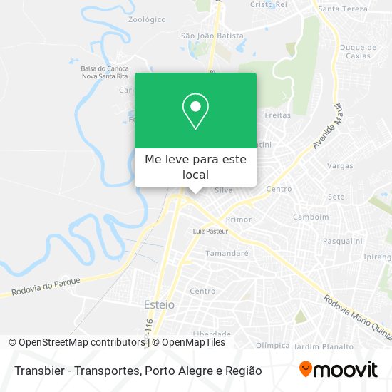 Transbier - Transportes mapa
