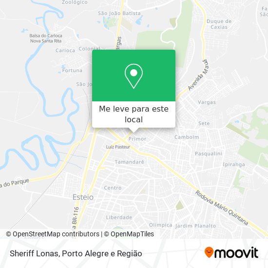 Sheriff Lonas mapa