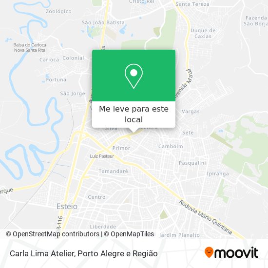 Carla Lima Atelier mapa