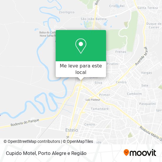 Cupido Motel mapa