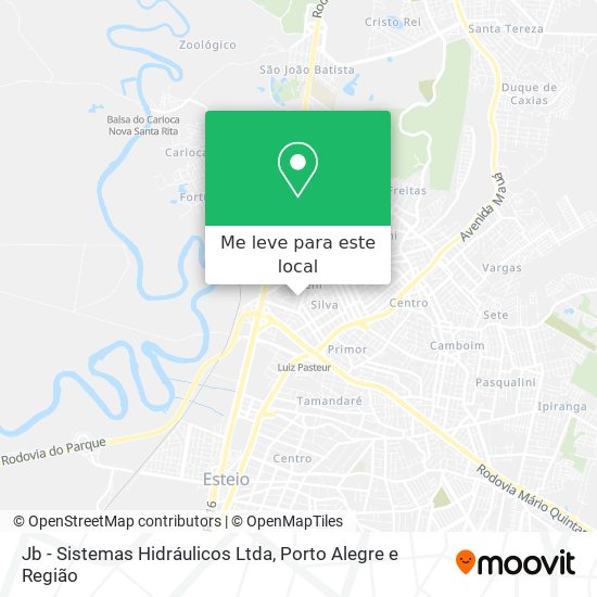 Jb - Sistemas Hidráulicos Ltda mapa