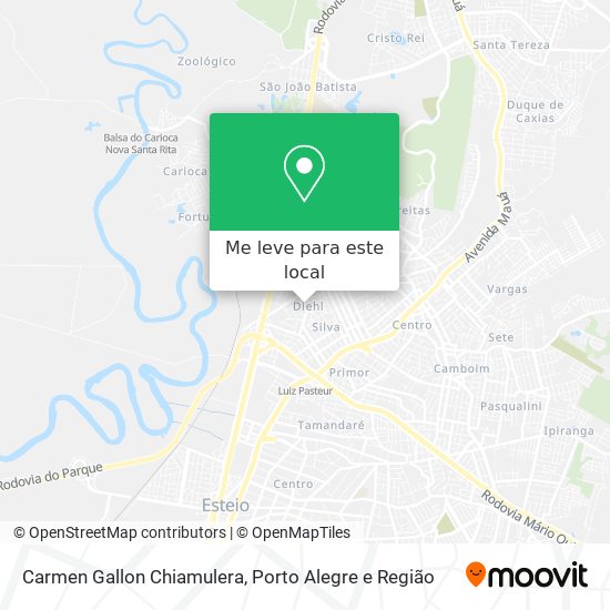 Carmen Gallon Chiamulera mapa