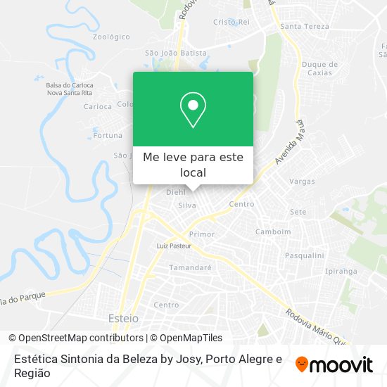 Estética Sintonia da Beleza by Josy mapa