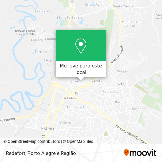 Redefort mapa
