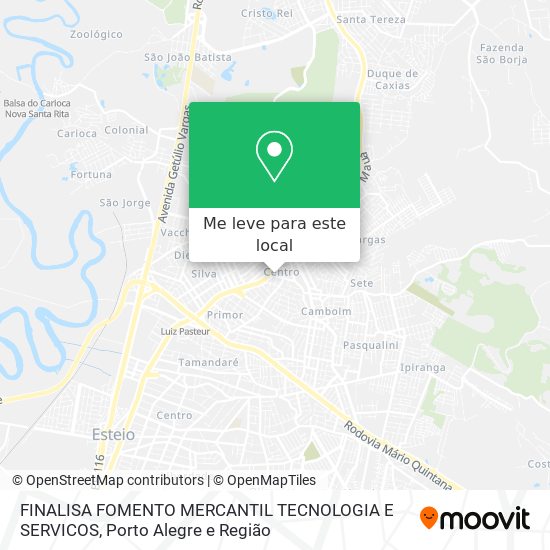 FINALISA FOMENTO MERCANTIL TECNOLOGIA E SERVICOS mapa