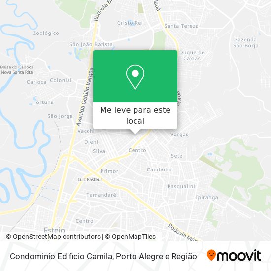 Condominio Edificio Camila mapa