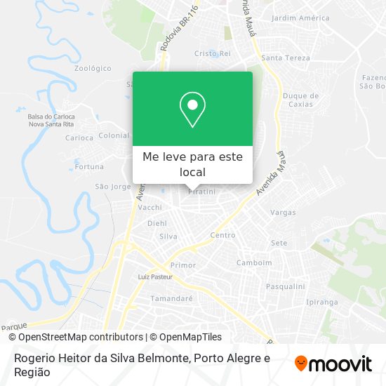 Rogerio Heitor da Silva Belmonte mapa