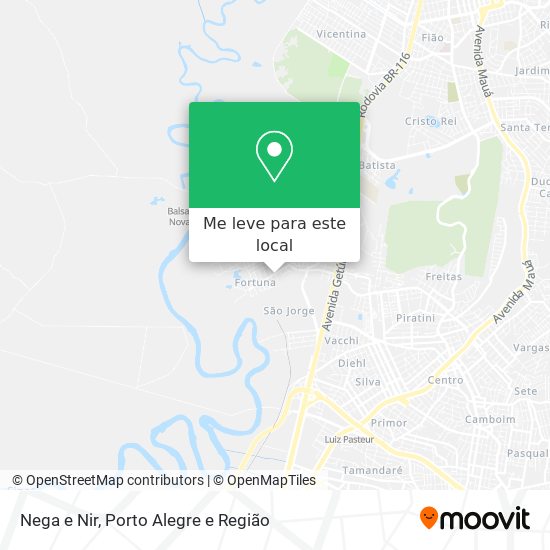Nega e Nir mapa