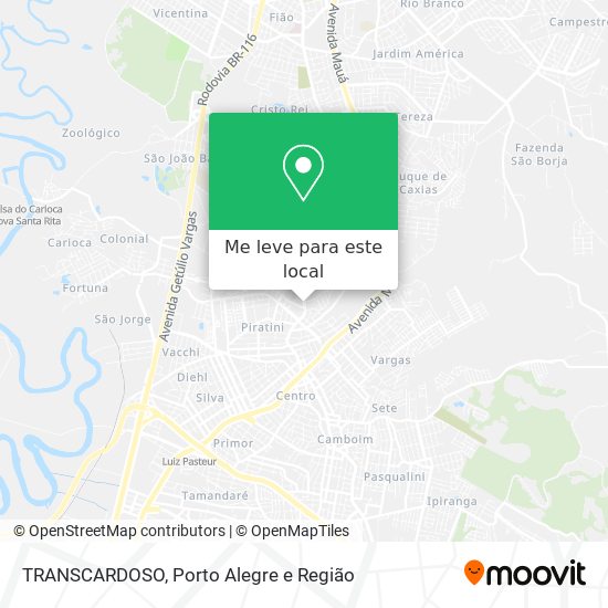 TRANSCARDOSO mapa