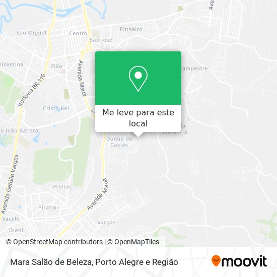 Mara Salão de Beleza mapa