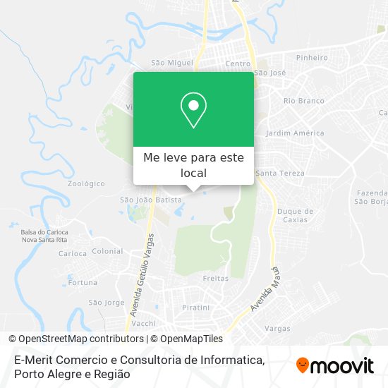 E-Merit Comercio e Consultoria de Informatica mapa