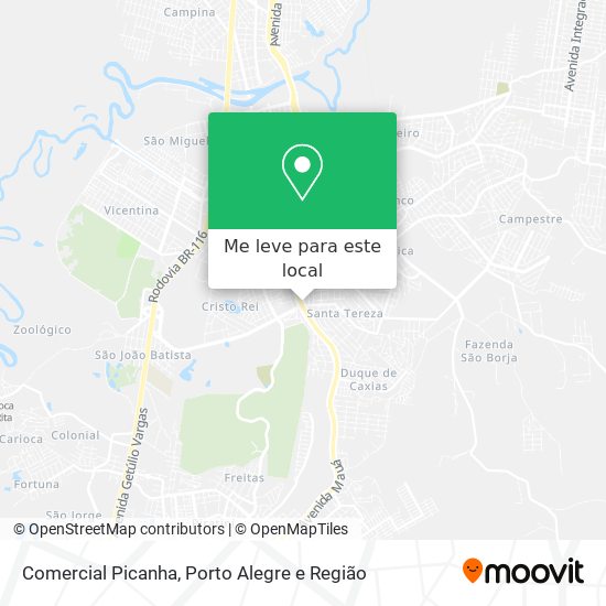 Comercial Picanha mapa