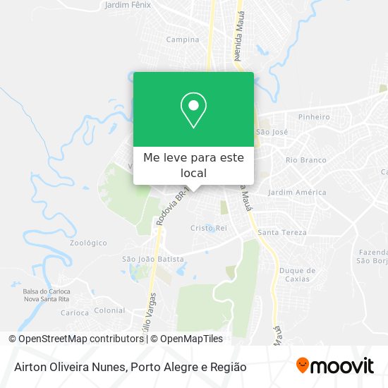 Airton Oliveira Nunes mapa