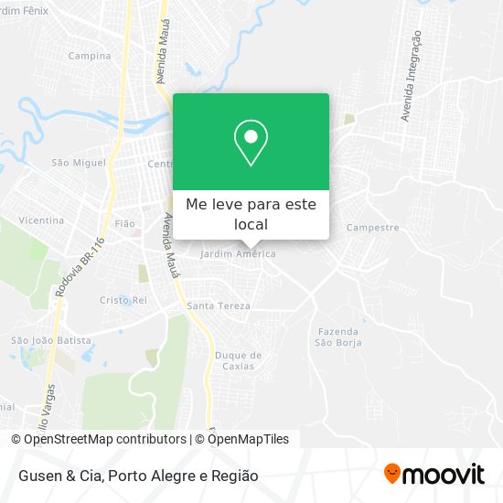 Gusen & Cia mapa