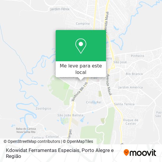 Kdowidat Ferramentas Especiais mapa