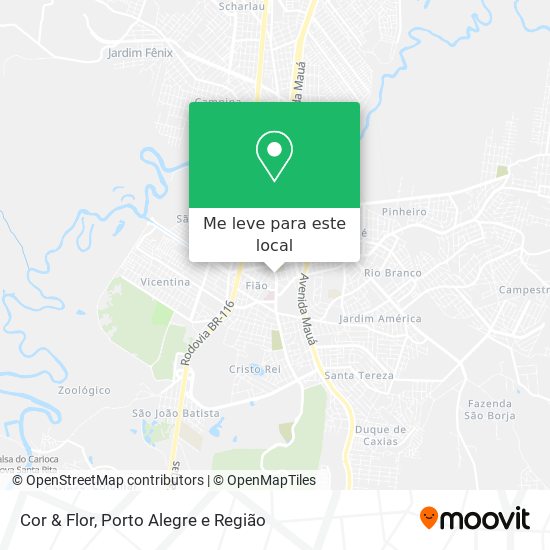 Cor & Flor mapa