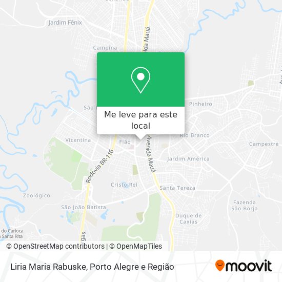 Liria Maria Rabuske mapa