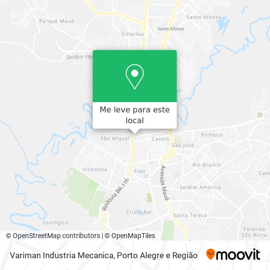 Variman Industria Mecanica mapa