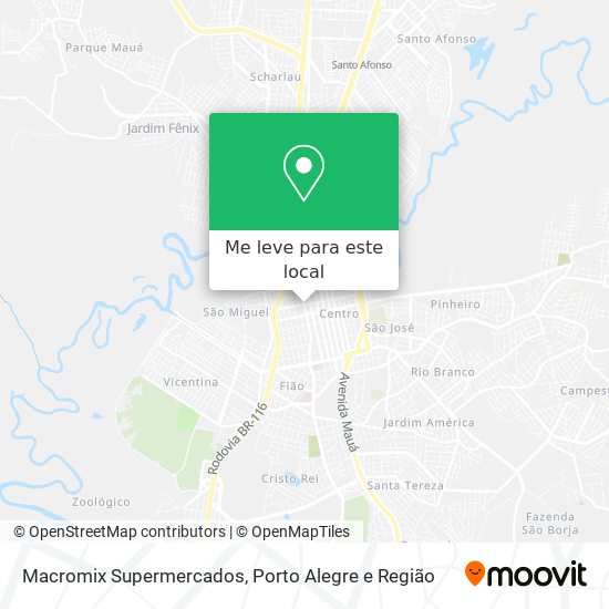 Macromix Supermercados mapa