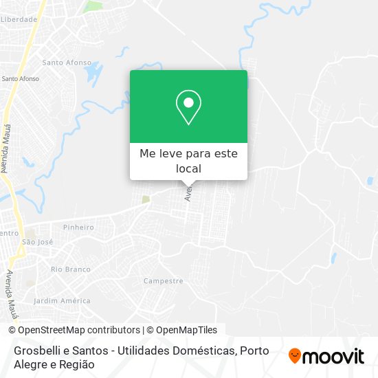 Grosbelli e Santos - Utilidades Domésticas mapa