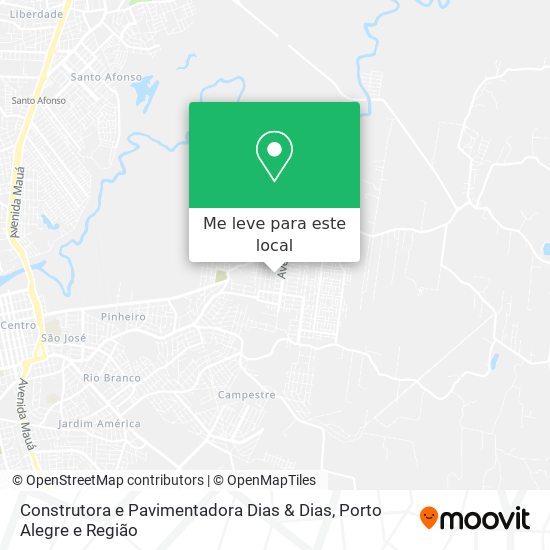 Construtora e Pavimentadora Dias & Dias mapa