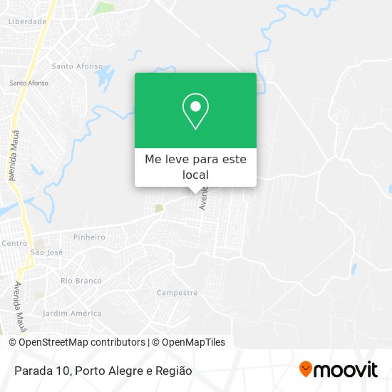Parada 10 mapa