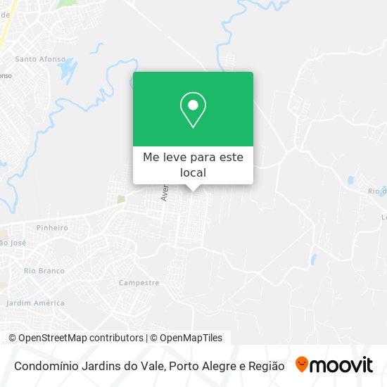 Condomínio Jardins do Vale mapa
