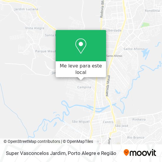 Super Vasconcelos Jardim mapa