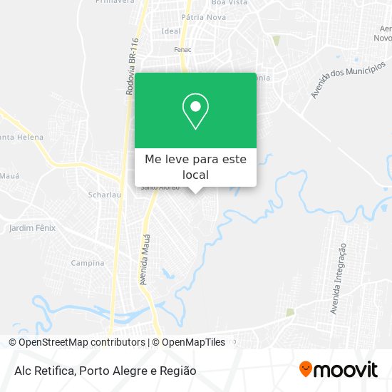 Alc Retifica mapa